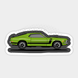 1970 Mustang Boss 302 Sticker